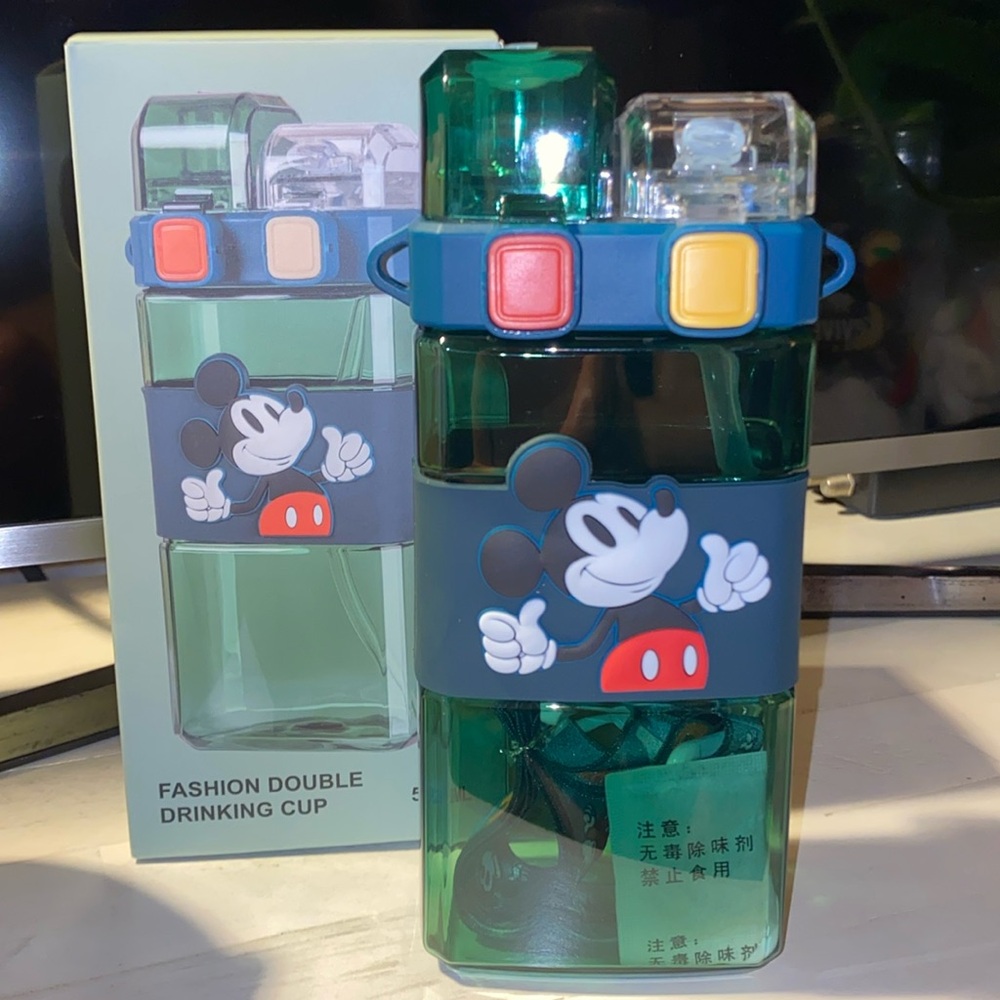 Mickey Mouse double drinking cup